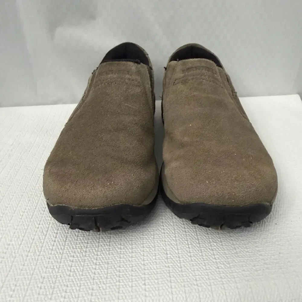 Merrell Jungle Moc Shoes Mens Size 10 Brown Suede Slip On Casual Comfort